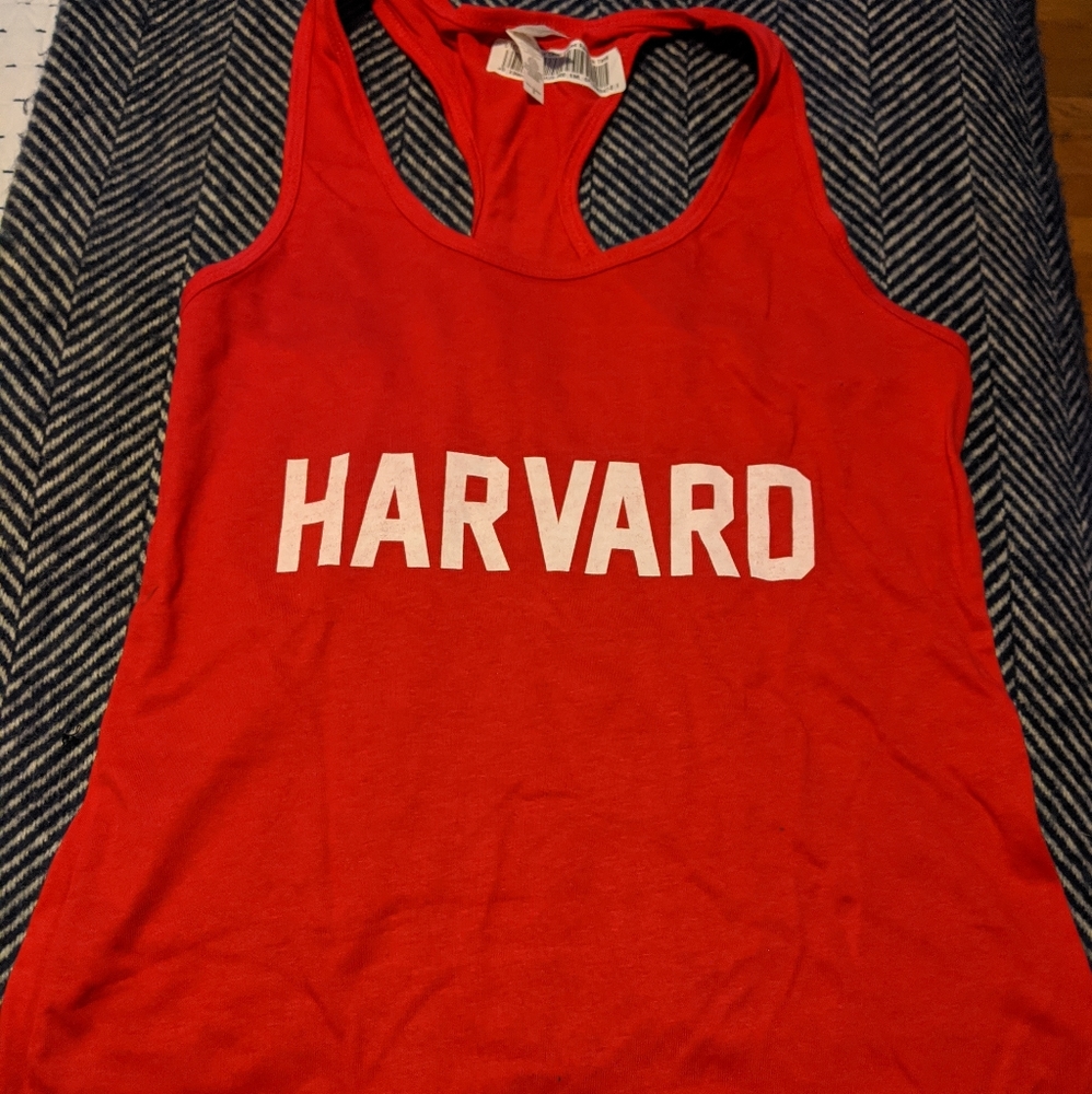 Harvard Racerback Tank - Small